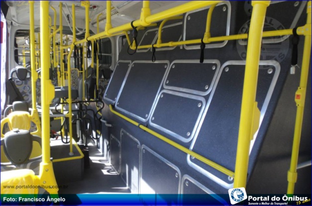 Caio Millennium BRT Articulado - TransKuba Interior do veiculo!